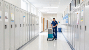 school cleaning