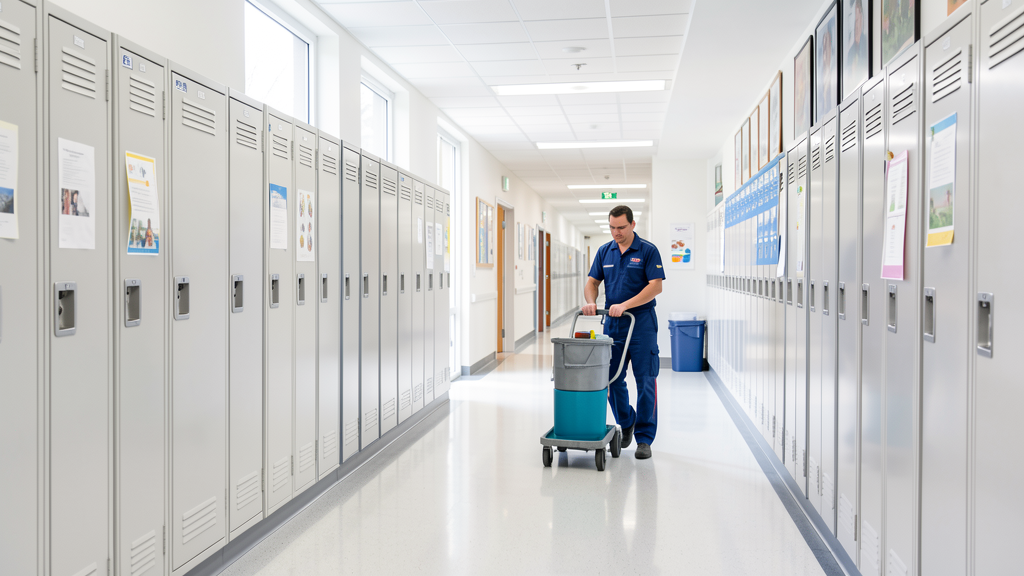 school cleaning